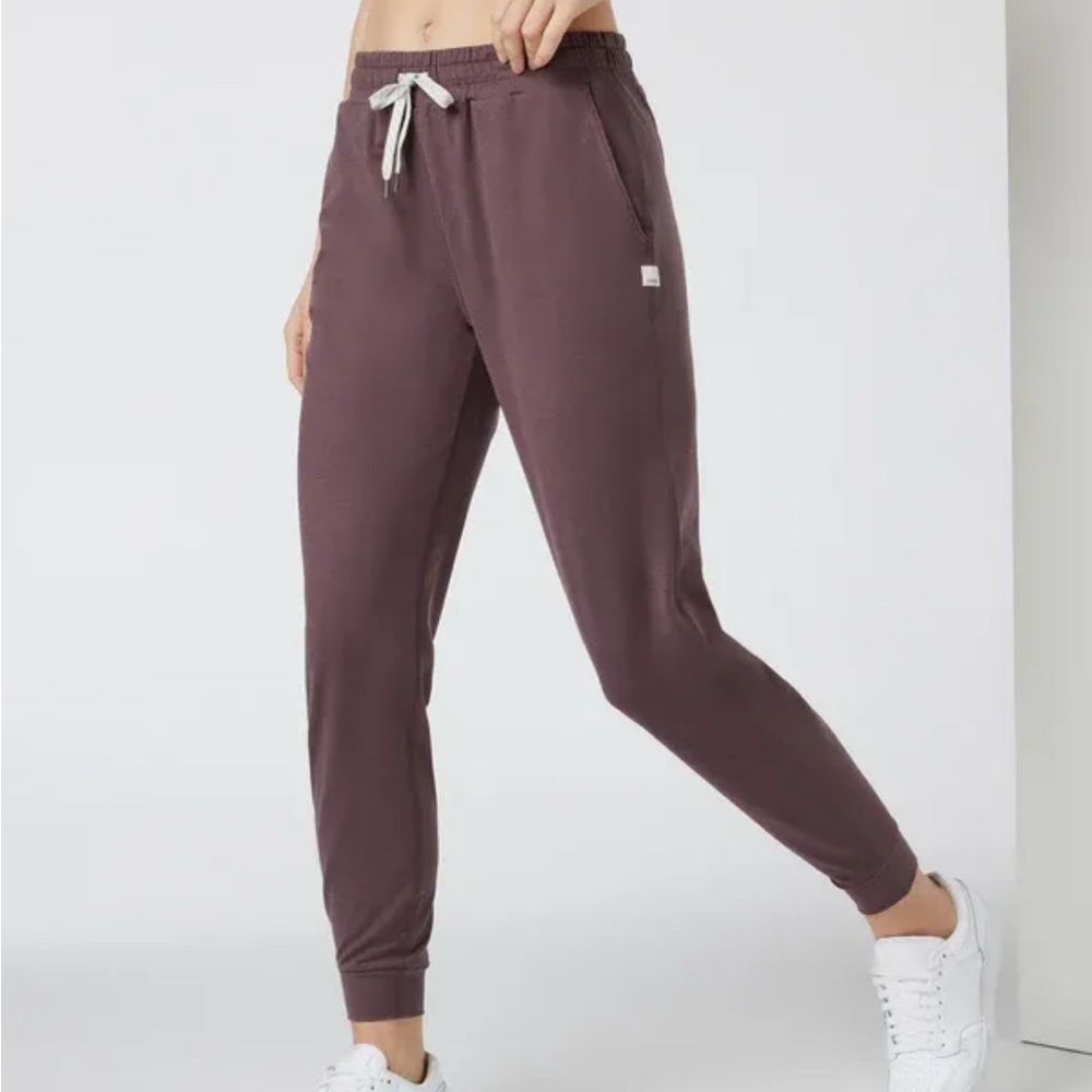 Vuori Purple Track Pants Relaxed Fit Joggers